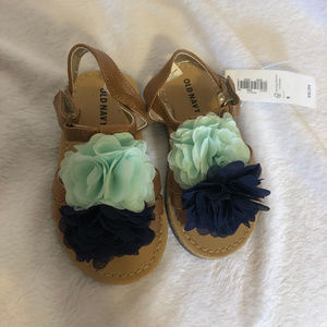 *OLD NAVY* Floral Sandals Toddler Girl Sz 5